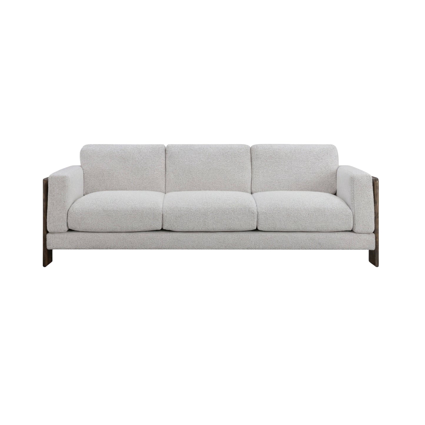 Elyn 91" Cream Boucle Sofa