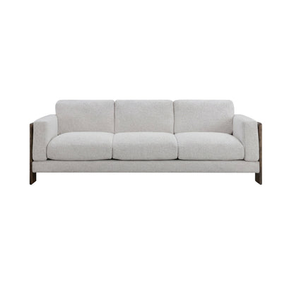 Elyn 91" Cream Boucle Sofa