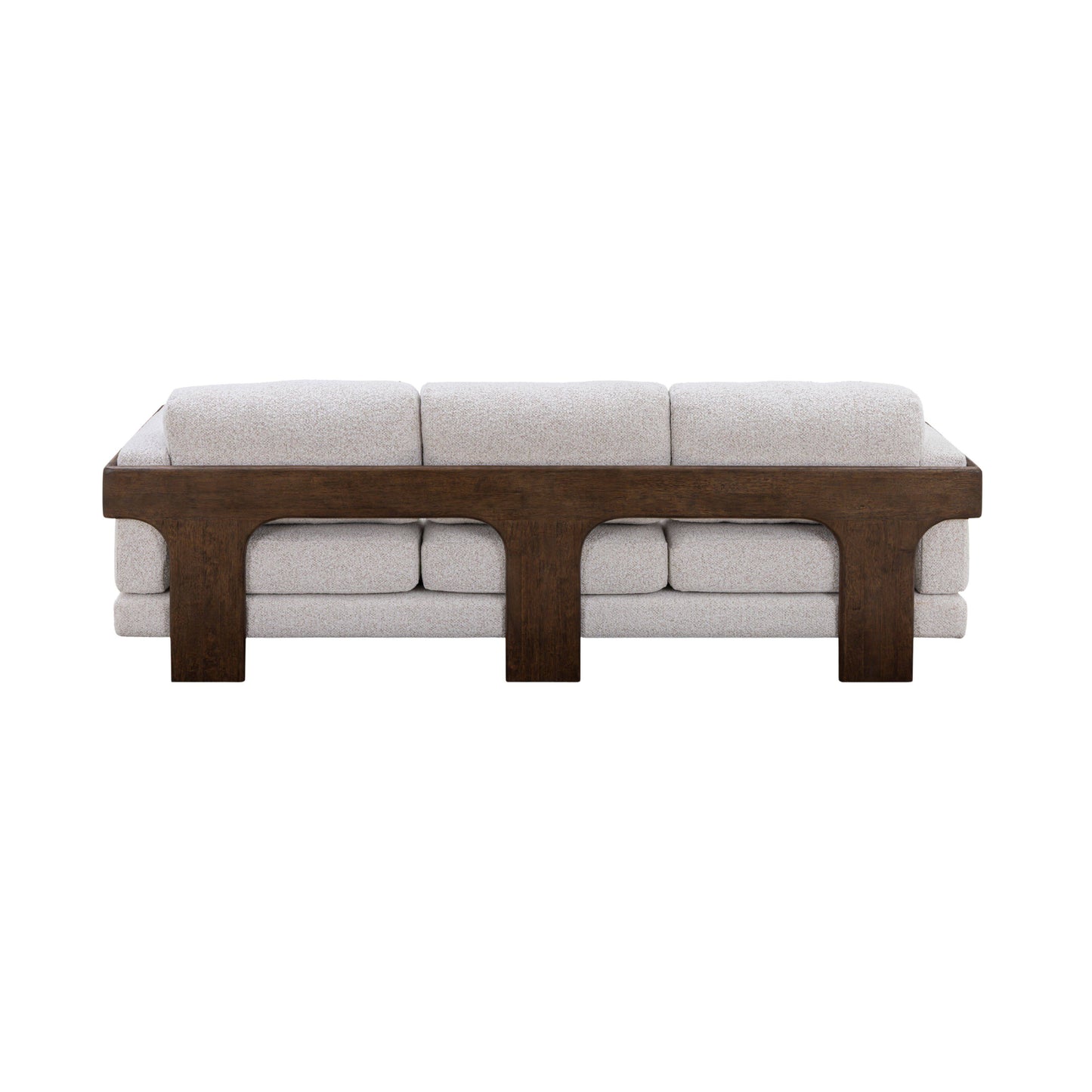Elyn 91" Cream Boucle Sofa