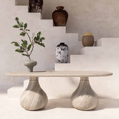 Smooch 87" Concrete Dining Table