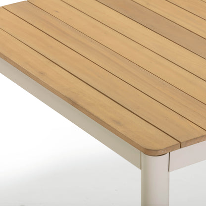 Sardinia 95" Teak Outdoor Rectangular Dining Table