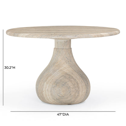Smooch 47" Concrete Dining Table