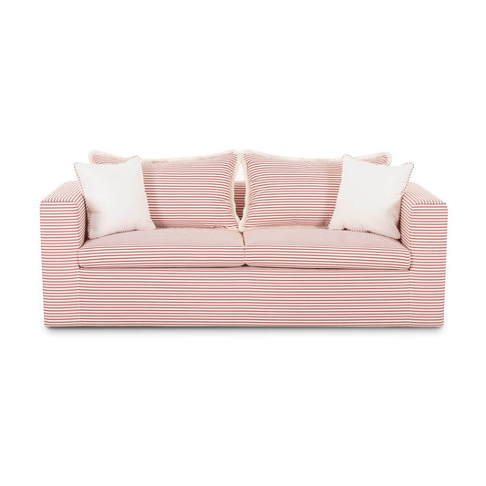 Salty 84.5" Striped Indoor/Outdoor Sofa (+2 Color Options)
