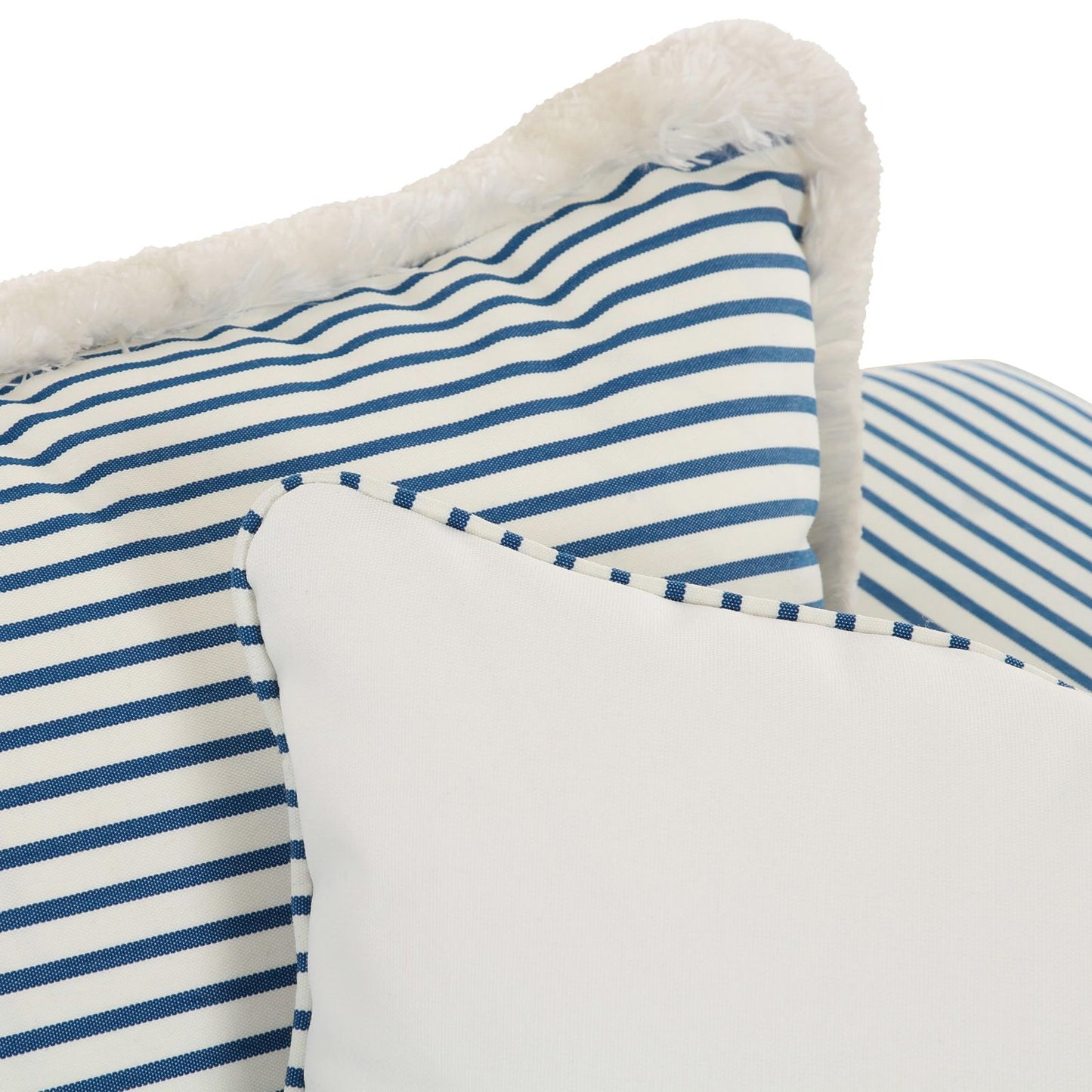 Salty 84.5" Striped Indoor/Outdoor Sofa (+2 Color Options)