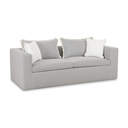 Salty 84.5" Striped Indoor/Outdoor Sofa (+2 Color Options)