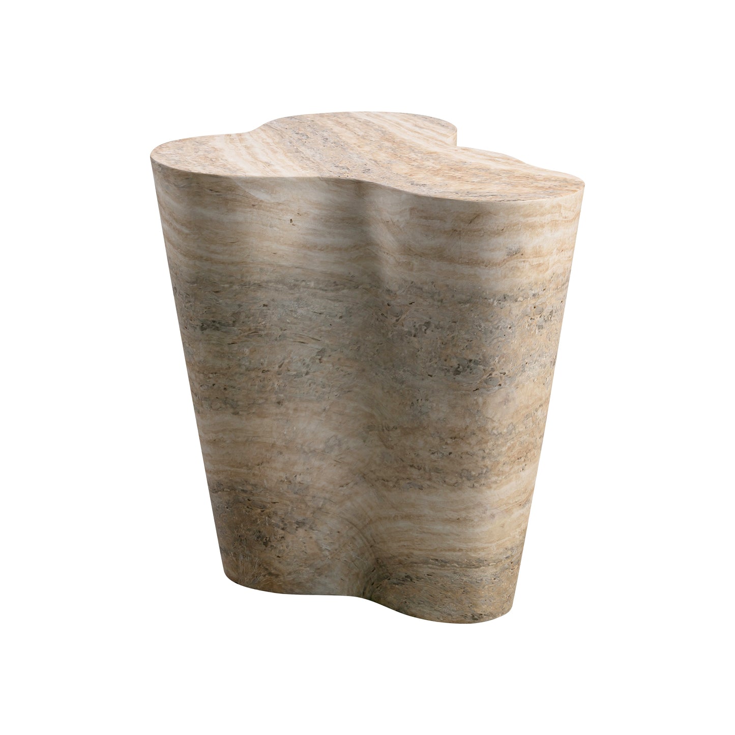Slab 23" Concrete Side Table (2+ Color Option)