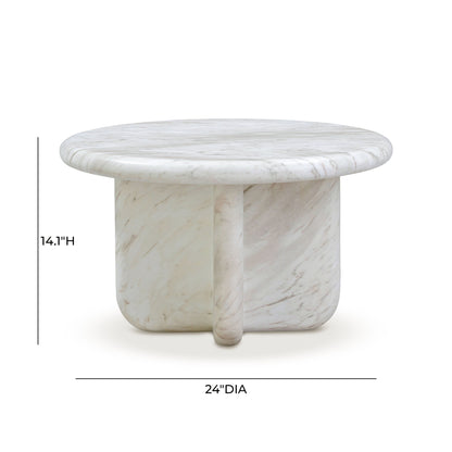Juju Faux Marble Coffee Table