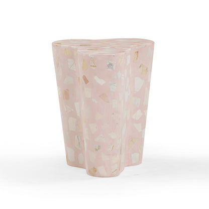 Slab Faux Terrazzo Side Table (1+ Color Options)