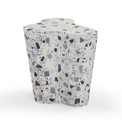 Slab Faux Terrazzo Side Table (1+ Color Options)