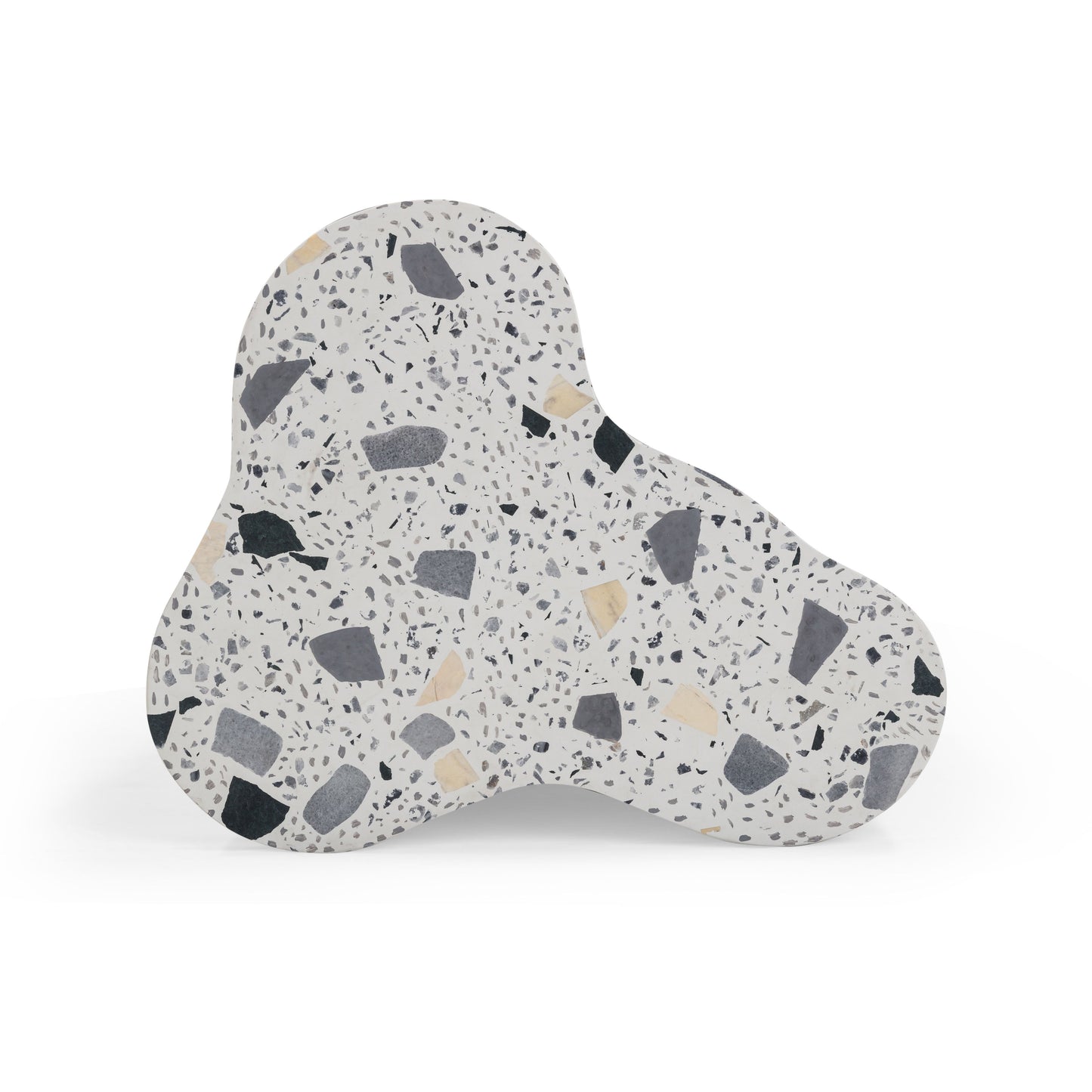 Slab Faux Terrazzo Side Table (1+ Color Options)