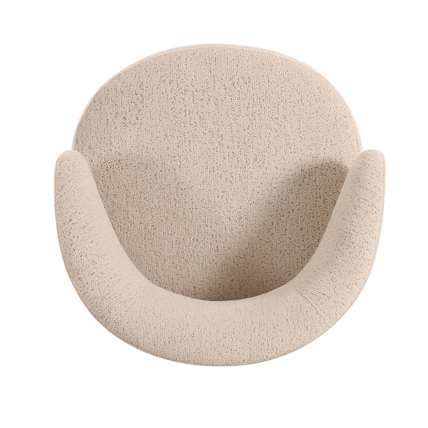 Austin Cream Boucle Swivel Accent Chair