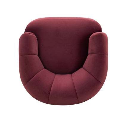 Jasmine Performance Velvet Swivel Accent Chair