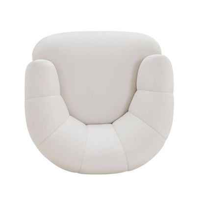 Jasmine Performance Velvet Swivel Accent Chair