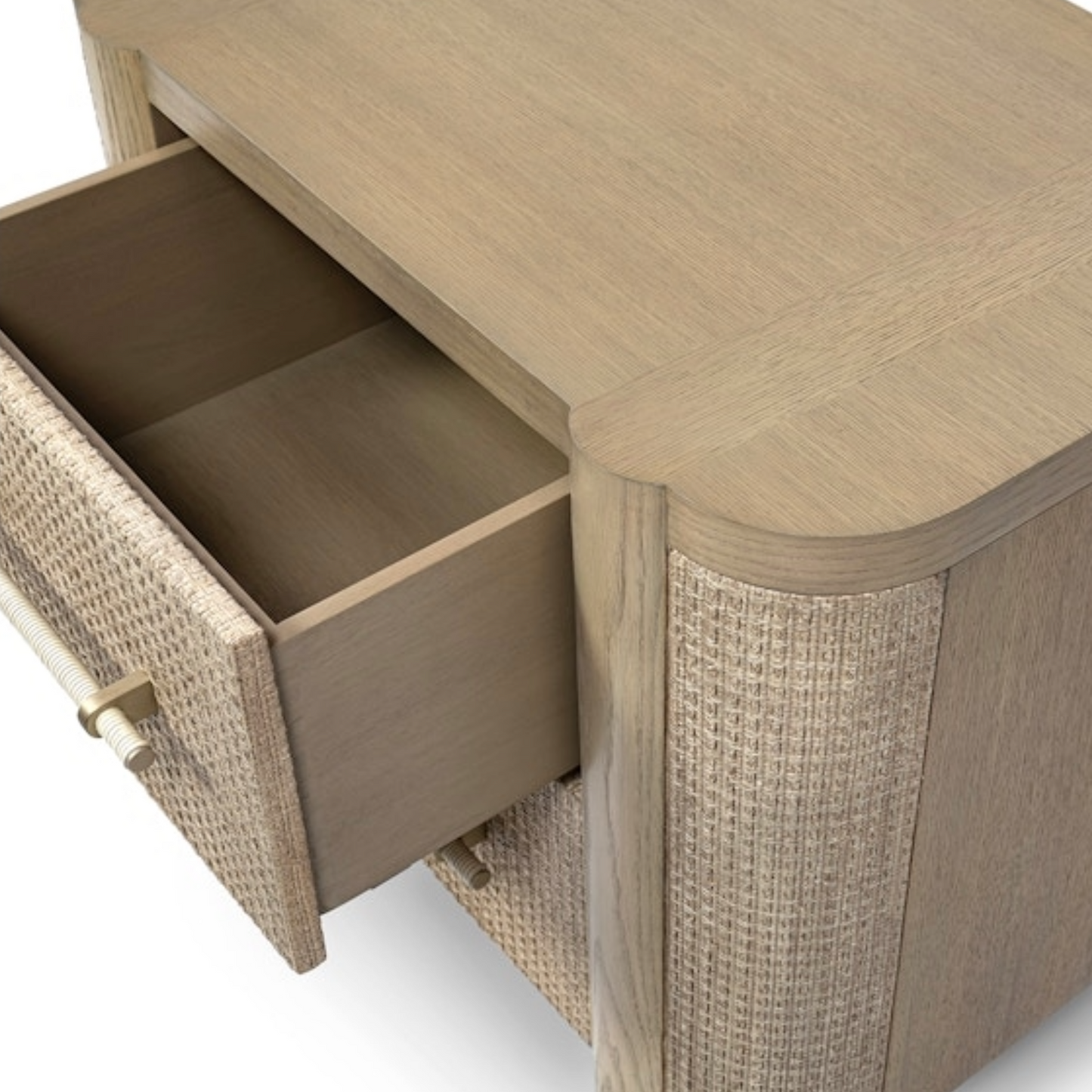 Zoey Nightstand Natural Oak