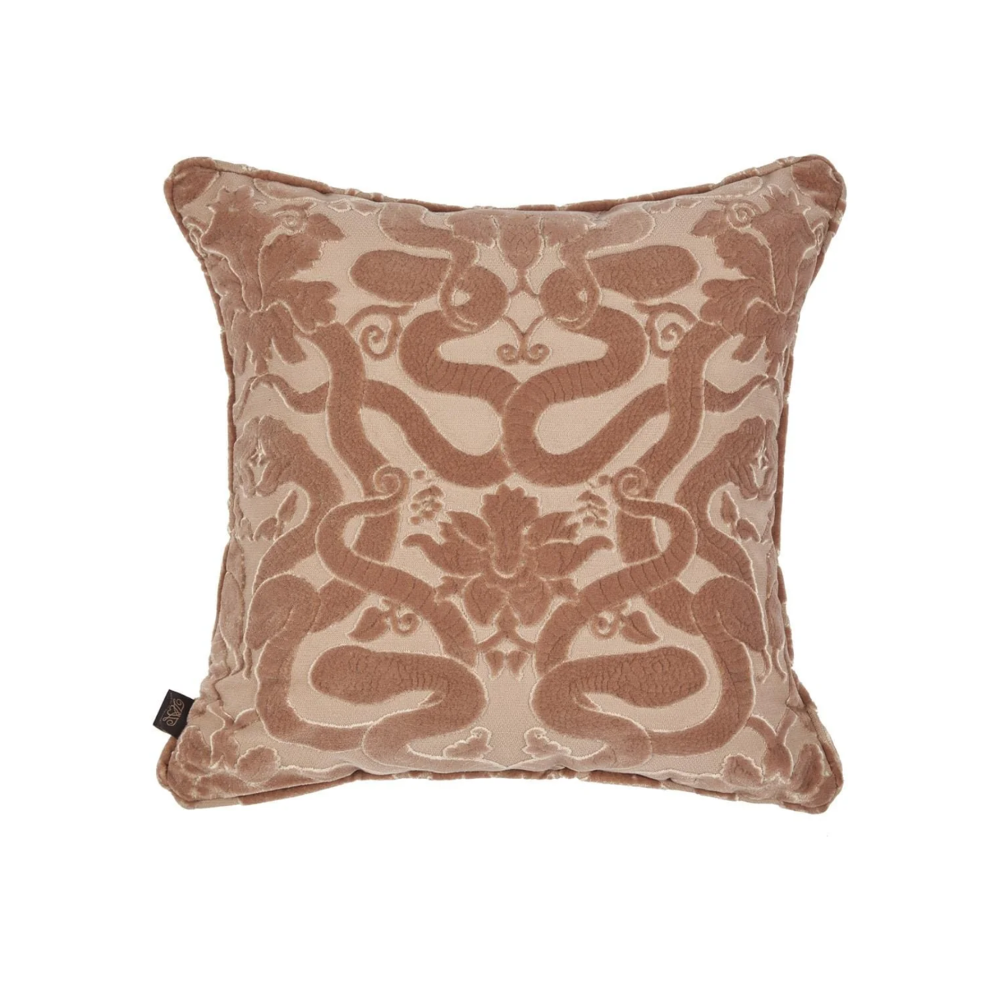 Anaconda Medium Cut-Velvet Cushion