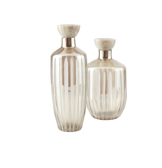 Arielle Decanters, Set of 2
