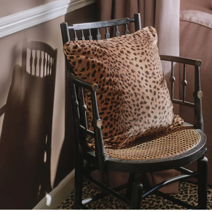 Savanna Velvet Medium Piped Cushion