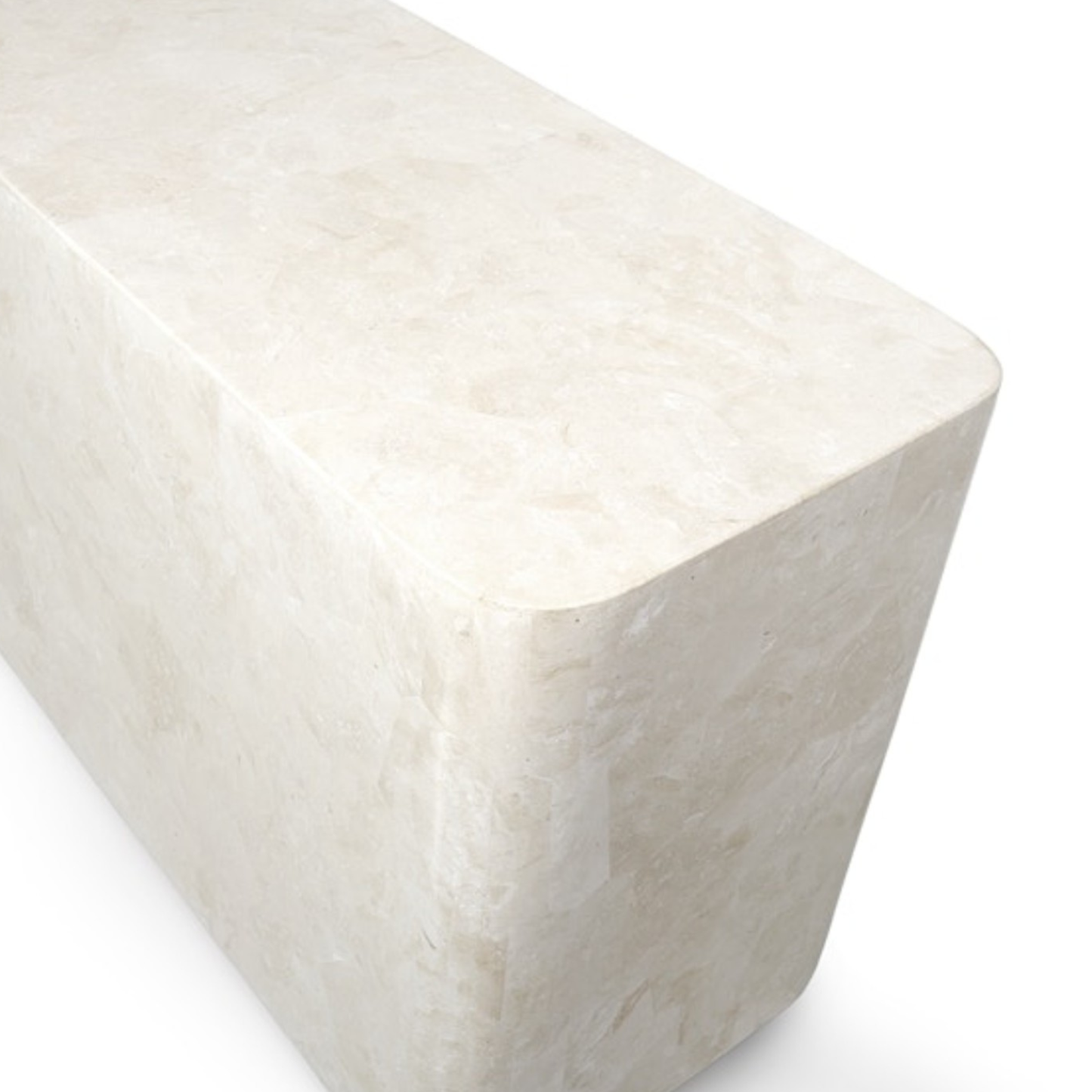 Dakota Console Table White