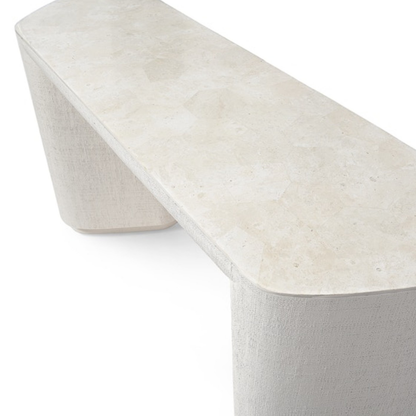 Holland Outdoor Console Table White